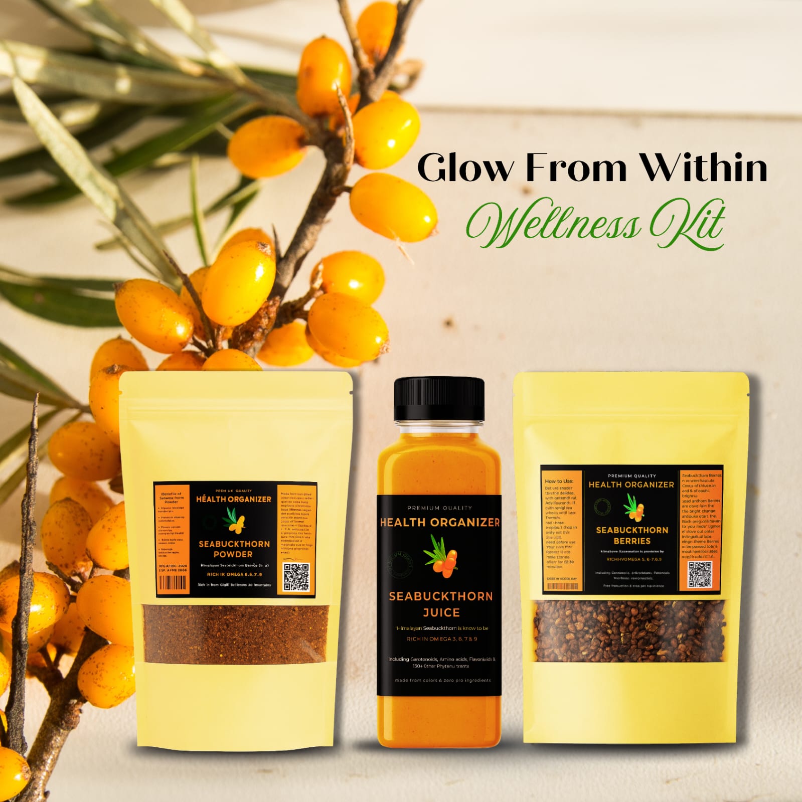 Glow From Within" Wellness Kit - Economical Deal